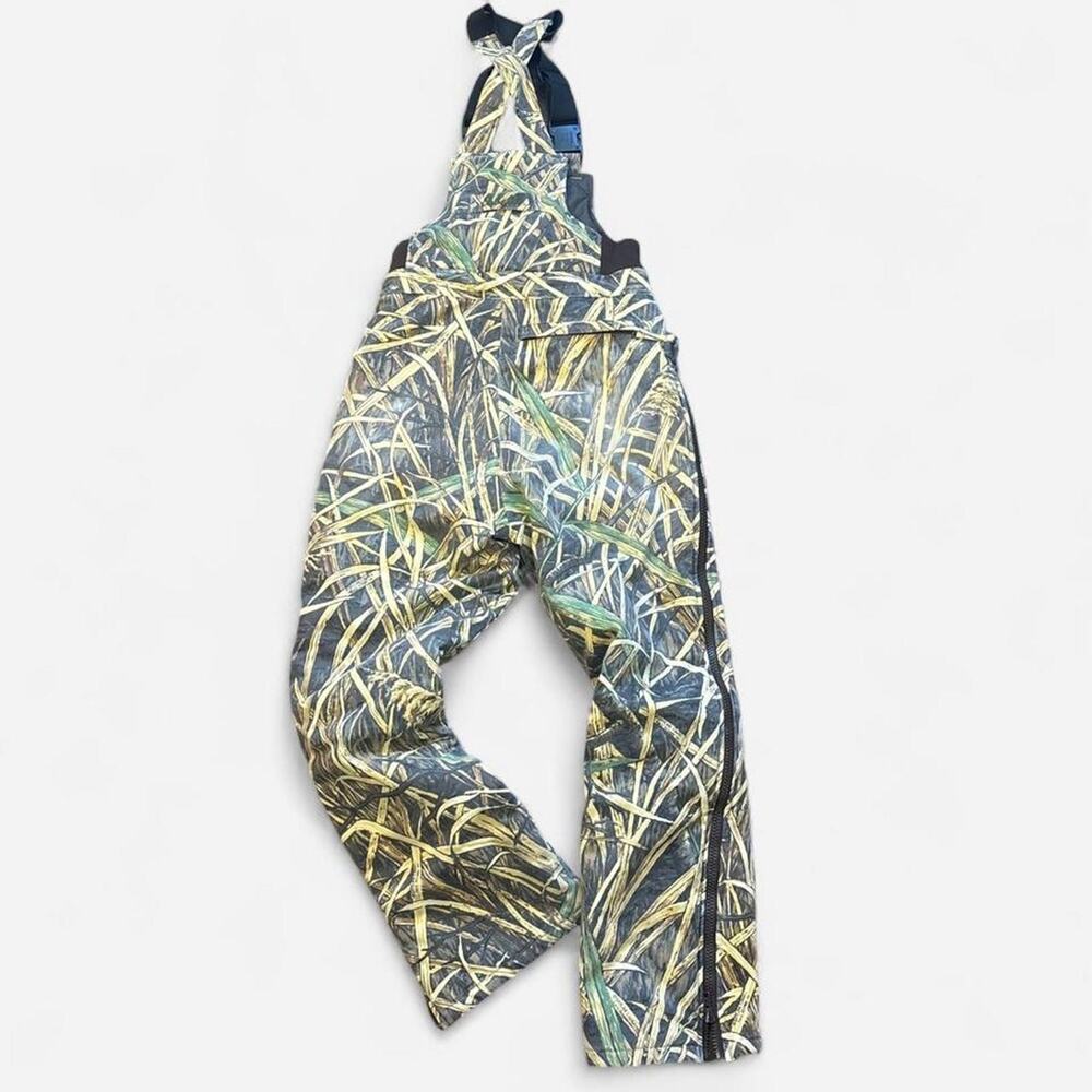 Cabela’s Camo Hunting Bib Overalls Outdoors Women’s Small Insulated Zip Legs - Picture 2 of 6
